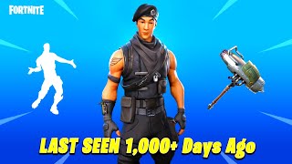 ALL Fortnite Items Last Seen Over 1000 Days Ago [upl. by Atteynod]