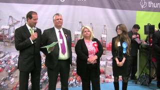 Thurrock Council Elections 2014 UKIP gain Stifford [upl. by Adlitam738]