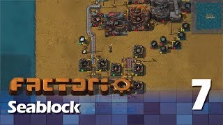 Factorio  Seablock Better Lines New Blueprints [upl. by Gosselin]