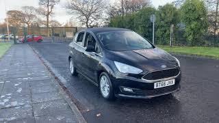 BT66JVX  Ford CMax Zetec 10 EcoBoost 125 5dr [upl. by Kelula]