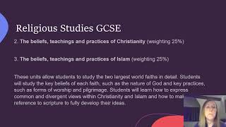 Religious Studies Options Video [upl. by Chud]