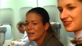 Stewardess Ausbildung bei der Lufthansa Doku 2002 [upl. by Cr]