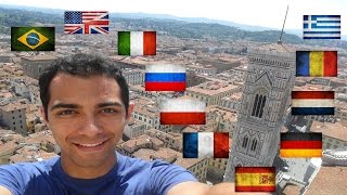 Brazilian Polyglot speaking 11 Languages SUBTITLED [upl. by Airdnaxila]