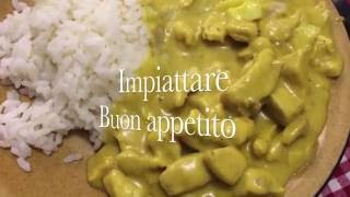 pollo al curry cuisine companion Moulinex [upl. by Clorinda]