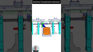 Mechanical Transplantation Mechanism 3dprinting mechanism robot machine mechanicaldesign [upl. by Leahcimluap310]