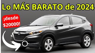 Los 10 autos nuevos 2024 MÁS BARATOS que puedes comprar hoy [upl. by Ttegirb]