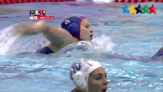 WATER POLO Womens Bronze Medal Match  28th Summer Universiade 2015 Gwangju KOR [upl. by Lisle]