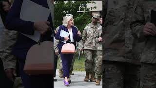 US Army Fort Jackson Secretary of the Army Honorable Christine Wormuth Visits [upl. by Eustasius]