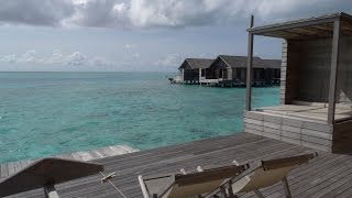 Deluxe Over Water Villa at Gangehi Island Resort July 19th 2014 [upl. by Vig]