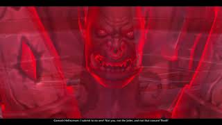 Garrosh HellScream RETURNS in Sanctum of Domination Garrosh Cinematic 91 Wow Shadowlands [upl. by Uon392]