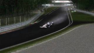 rFactor F1 2006 Wet Monza [upl. by Eidnew]