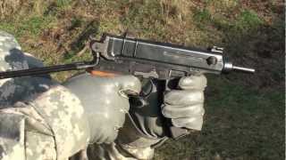 Shooting vz 61 Scorpion submachine gun 765mm Br  Gs HD Gun Show [upl. by Eserahs]