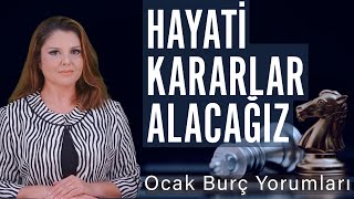 Ocak 2024 Burç Yorumları Hayati Kararlar Alacağız [upl. by Leizar43]