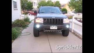 Jeep WK  Ome Lift Before amp After [upl. by Viehmann]