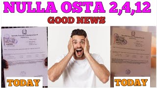 2412 December Nula Osta Update  Italy Visa Application Processing Time  Italy Visa News Today [upl. by Ytsud]