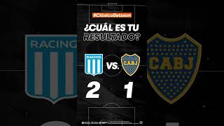 ¡Hoy es el ClásicoBetsson Frená el video y comentá que resultado te tocó🤚 Boca Racing Shorts [upl. by Auginahs793]