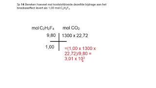 Koudemiddel havo examen scheikunde 2018 I [upl. by Repsag]