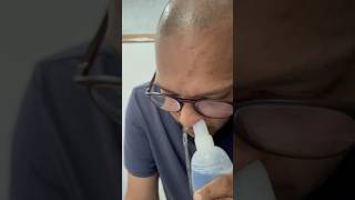 First time Nasal Rinse [upl. by Reffotsirk]