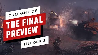 Company of Heroes 3 The Final Preview [upl. by Trinetta34]