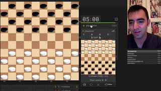 Playing Draughts on lidraughtsorg [upl. by Ylrehs]