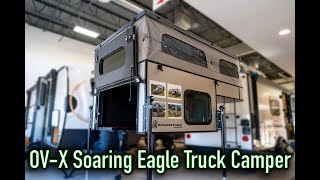 2024 OVX Soaring Eagle Truck Camper Walkthrough [upl. by Hoffert]