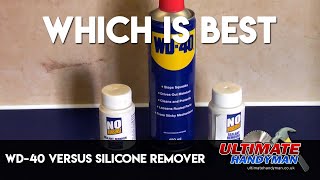 WD40 versus silicone remover [upl. by Corabella]