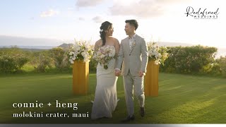 Molokini Crater  Maui Hawaii Wedding Film [upl. by Jacobo]