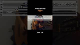 Juntos a la par Pappo solotab guitartab rock rocknacional argentina guitar guitarra viral [upl. by Anail]