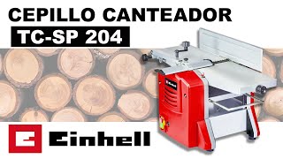 Cepillo Canteador Einhell TC SP 204 [upl. by Ardnasac]