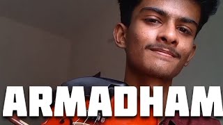 Armadham  Violin Cover  Aavesham  Sushin Shyam  Ashwin armadham aavesham violin new fyp [upl. by Ynavoeg]