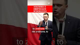 Hołownia Jeżeli nie dowieziemy obietnic ja przed wami stanę [upl. by Cann]