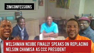 Welshman Ncube Finally Speaks On Replacing Nelson Chamisa As CCC President [upl. by Annenn404]