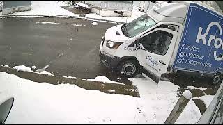 Suspicious Kroger Delivery Driver Parking Main POV [upl. by Hinson]