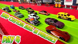 DIECAST CARS RACING  MAIL IN TOURNAMENT  3RD DRAG RACE  DAY 4 [upl. by Hannavas]