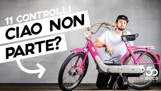 Ciao NON PARTE  cosa posso fare 11 controlli  Piaggio Ciao Bravo Si Tutorial [upl. by Sophey952]