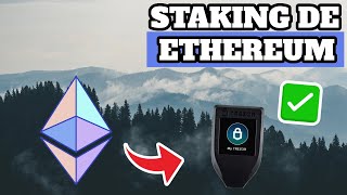 🟣 Como hacer staking de ETH EN TREZOR  Todo lo que hay que saber [upl. by Nawiat]