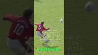 DAVID BECKHAM HALFWAY GOAL [upl. by Anhsirk]