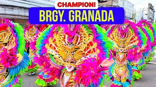 BRGY GRANADA CHAMPION MASSKARA FESTIVAL STREET DANCE COMPETITION [upl. by Riem292]