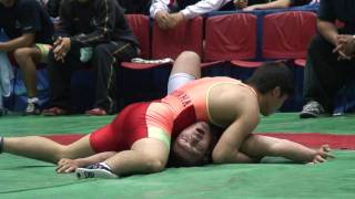 College Wrestling in Japan レスリング  PIN 092958 [upl. by Anuska]