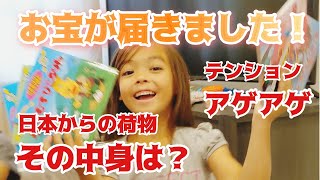 【海外生活】日本からの荷物を開封！懐かしい日本の味｜愛情便｜バイリンガル｜カナダ [upl. by Lebazi741]