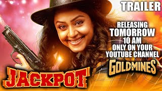 Jackpot Hindi Trailer Jyothika  Releasing Tomorrow 10 AM Only On Your YouTube Channel Goldmines [upl. by Jenks811]