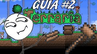 Guia Terraria Parte 2  Como Hacer Tu Casa [upl. by Aneba]