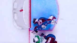 Mason Marchment Goal Call on Ice is No Goal for Goaltender Interference  Stars vs Avalanche Game 6 [upl. by Monah]