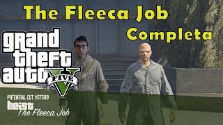 GTA V Heists ep 01  The Fleeca Job completa [upl. by Weatherley]