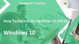 Instructional Video  How To Format A USB Drive To FAT32 In Windows 10 2020 [upl. by Ike]