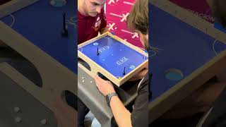 Watch this next level gameplay from the pros 😲 KLASK boardgames shorts [upl. by Peednas]