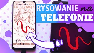 Rysowanie na TELEFONIE Da się czy się nie da Huion HS64 [upl. by Otirecul]