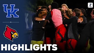 Kentucky vs Louisville  NCAA College Soccer  Highlights  September 09 2024 [upl. by Sitoel277]