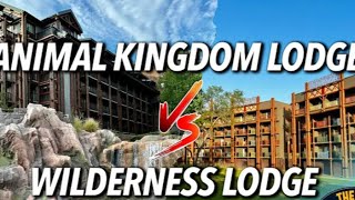 Touring Disneys Animal Kingdom Lodge and Disneys Wilderness Lodge Deluxe ResortsWalt Disney World [upl. by Recha]