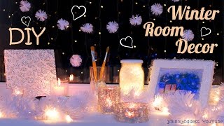 5 DIY Winter Room Decor Ideas – How To Decorate Your Room For Winter [upl. by Enehs]